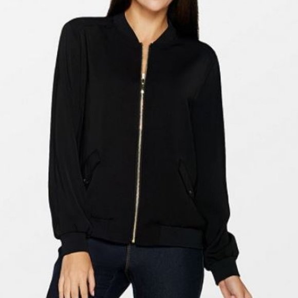 susan graver bomber jacket